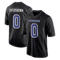 D.Cowboys #0 DeMarvion Overshown Player Carbon Black Fashion Home Game Edoa Stitched Jerseys