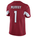 A.Cardinals #1 Kyler Murray Player Cardinal Vapor Limited Home Game  Edoa Stitched Jerseys