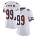 C.Bears #99 Gervon Dexter Sr. Player White Vapor Untouchable Limited Home Game Edoa Stitched Jerseys