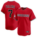 C.Guardians #7 George Valera Player Red Limited Home Edoa Stitched Jerseys