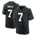 NY.Jets #7 Geno Smith Player Black Legacy Home Game Edoa Stitched Jerseys