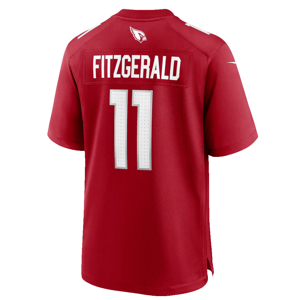 A.Cardinals #11 Larry Fitzgerald Player Cardinal Home Game Edoa Stitched Jerseys