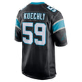 C.Panthers #59 Luke Kuechly Player Black Game Edoa Stitched Jerseys