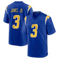 LA.Chargers #3 Derwin James Jr. Player Royal Home Game Edoa Stitched Jerseys