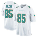 M.Dolphins #85 Greg Dulcich Player White Home Game Edoa Stitched Jerseys