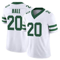 NY.Jets #20 Breece Hall Player White Legacy Limited Vapor F.U.S.E. Home Game Edoa Stitched Jerseys
