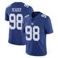 NY.Giants #98 DJ Reader Player Royal Limited Vapor Untouchable Home Game Edoa Stitched Jerseys