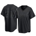 Athletics #20 Zack Gelof Player Black Pitch Fashion T-shirt Home Game Edoa Stitched Jerseys