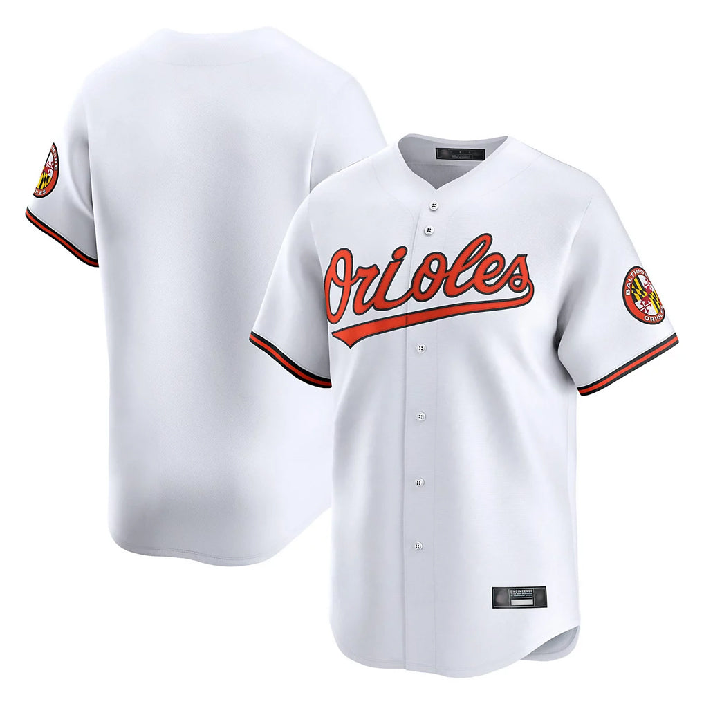 B.Orioles ## Orioles Blank Player White Limited Home Game Edoa Stitched Jerseys