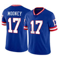 NY.Giants #17 Darnell Mooney Player Royal Classic Vapor Home Game Edoa Stitched Jerseys