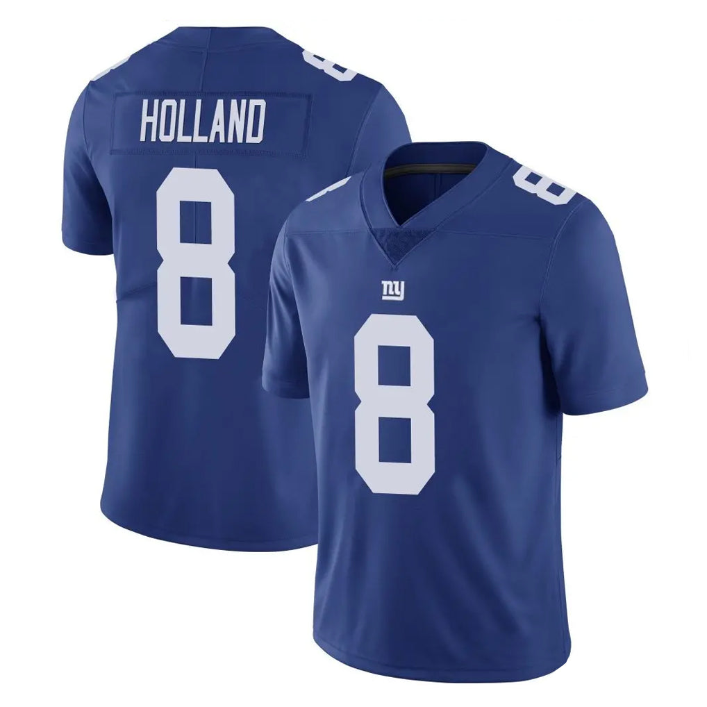 NY.Giants #8 Jevon Holland Player Royal Limited Vapor Untouchable Home Game Edoa Stitched Jerseys