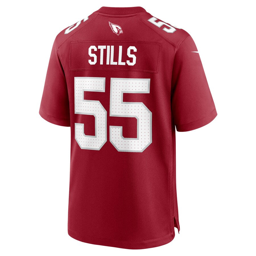 A.Cardinals #55 Dante Stills Player Cardinal Home Game Edoa Stitched Jerseys